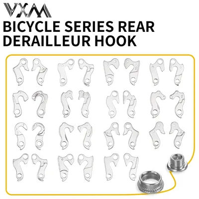 VXM 1 Pcs Bicycle Rear Derailleur Tail Hook Transmission Hook Mech Hanger Tail Hook Bicycle Gear Rear Derailleur Hanger Dropout