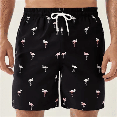 Short de plage imprimé 3D pour hommes et enfants, pantalons respirants, streetwear décontracté, maillot de bain à motif simple, petits animaux et plantes, tendance de la mode
