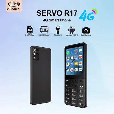 SERVO R17 4G Cellular Smartphone Android 13.0 3GB+32GB 2.8" HD Display 2100mAh Mini Smart Touch Screen Mobile Phone Google Store