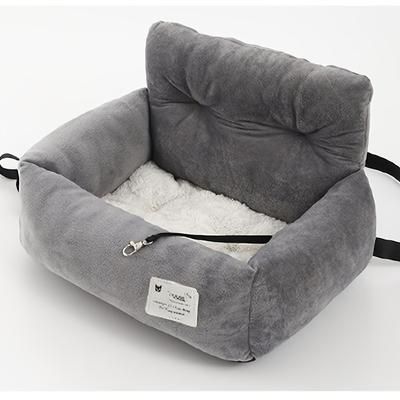 TEMU Car Dog Bed Pet Nest Car Pet Mat Cat Nest Front And Rear Removable Washable Car Riding Essential Dog Safety Seat