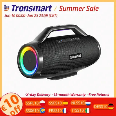 Tronsmart Bang Max Bluetooth 130W haut-parleur de fête avec système sonore à 3 voies synchronisation