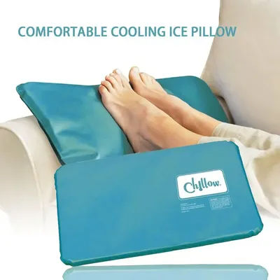 Oreiller froid d'été, masseur, tapis d'insertion de thérapie, soulagement musculaire, oreiller rafraîchissant, coussin d'aide au sommeil, oreiller en PVC pour le cou