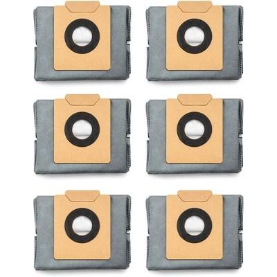 eufy 6-Pack Large Capacity Dust Bags Compatible with X10 Pro Omni Robot Vacuum