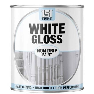 TEMU White Gloss Non Drip Paint 300ml Hard Drying Interior Paint For Home Use 151