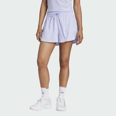 adidas Club Shorts 2025 Women's Tennis Apparel Violet Tone