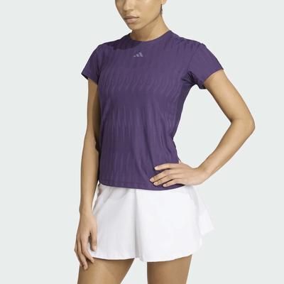 adidas Freelift Tee 2025 Women's Tennis Apparel Aurora Plum
