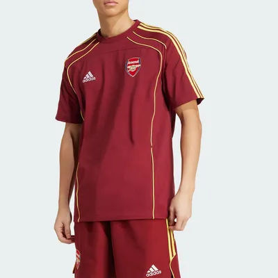 Adidas Official Genuine 2025 Summer Men's Football Casual Sportswear Short Sleeve JN1964