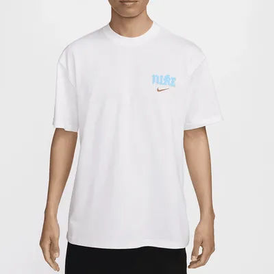 Nike Official Genuine 2024 New Women's Breathable Embroidered Loose Short Sleeve FZ5386-100