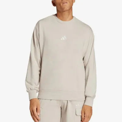 Adidas Official Genuine 2025 Spring New Men's Knit Round Neck Sport Sweatshirt IN6087