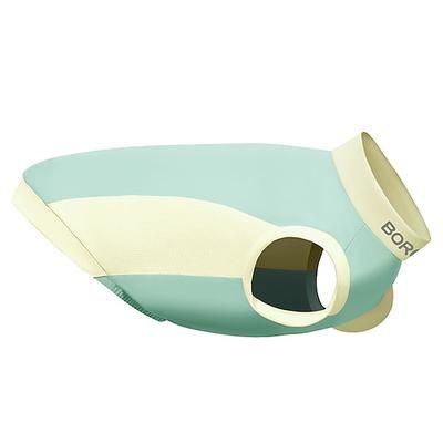 Magliette per cani, t-shirt morbide ed elastiche ad asciugatura rapida con etichetta riflettente, canottiera senza maniche, protezione solare, abbigliamento per cani di piccola taglia e media taglia