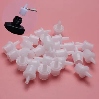 Universal Eyelash Glue Replacement Bottle Mouth Head Nozzle Special Plug Glue Usage Anti-Blocking Eyelashes adhesive glue cap