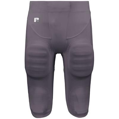 Russell Athletic R26XPM Beltless Football Pant in Stealth size XL | Nylon/Spandex Blend