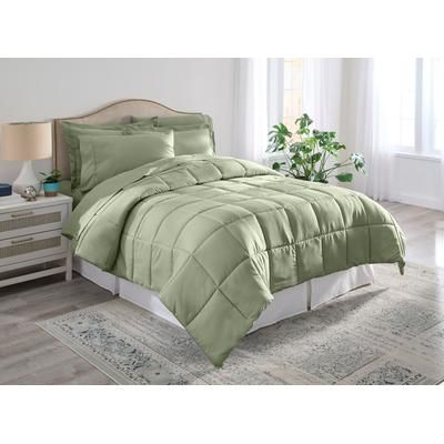 BedTite™ Bed-in-a-Bag Set by BrylaneHome in Sage (Size TWIN)