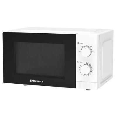 TEMU Emtronics 20 Litre White Microwave 700w With Settings