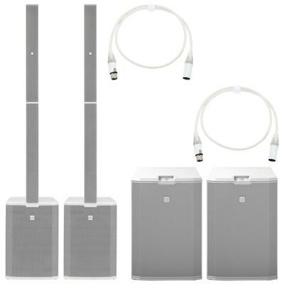 LD Systems Maui 44 G2 WH Power Bundle