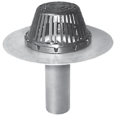Marathon Aluminum Fast Flow Roof Drain Retrofit 4 Inch w/ClampRing/NoExpandingTape