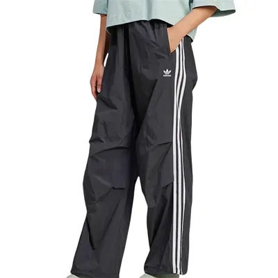 ADIDAS Originals Clover Breathable Trousers Women TAT Solid color Three stripes Black XS-XL IY7251