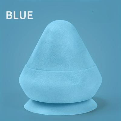 TEMU 1pc Wall-mounted Tpe Fascia Cone For Deep Tissue Massage - Green/blue, Smooth Texture, Ideal For Muscle & Recovery, Gym, Home Workouts, And Fitness Training
