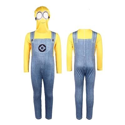 Occhiali gialli Vestito Costume Body Film d'avventura Cartone Animato for Unisex Bambini Adulti Halloween Carnevale Performance Vestirsi in modo educativo Vestiti per eventi scolastici