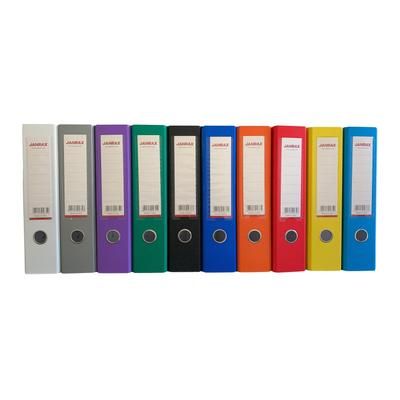 TEMU Pack Of 10 A4 Assorted Colour Paperbacked Lever Arch Files By Janrax