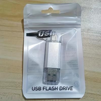 TEMU 100% Capacity New High Speed Usb 2.0 Type C U Disk Otg Pen Drive 128gb/100gb/64gb/16gb/4gb 1 Memory Stick Of Memory Sticks Compatible With Computer Smartphones/tvs/tablets/laptops