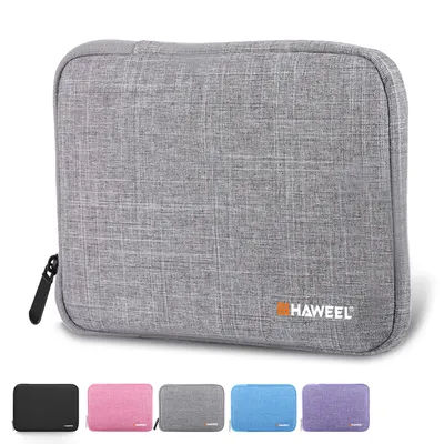 HAWEEL 7.9 / 9.7 inch Tablet Liner Sleeve Case Zipper Briefcase Pouch Bag For iPad Tablets Macbook Shockproof Case Carrying Bag