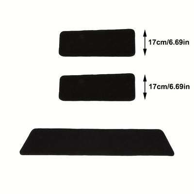 TEMU 3pcs/set Fully Tailored T5 Carpet Step Mat Set With T5 Logo Black Carpet