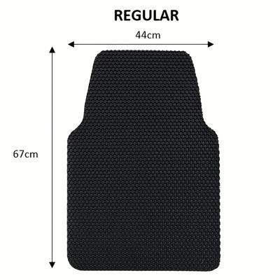TEMU Universal Car Floor Mat Hex Style Mat Heavy Duty Easy Clean Mat