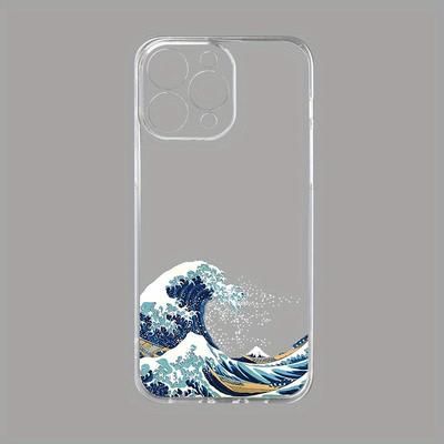 TEMU Transparent Pattern Uv Printing Phone Case For Iphone 16/16plus/16pro/16promax 13/13pro/13promax 12/12pro/12promax 11/11pro/11pro /8 X/xs