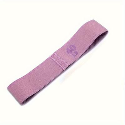 TEMU 1pc Heavy-duty Polyester Resistance Band - Accessory For Squats, Workouts, Exercise - 3 Levels Of Elasticity, Portable, And Space-saving - Home Gym, Travel, And