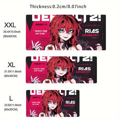 TEMU Girl Desk Mat - , Large Gaming Mouse Pad For Laptop & , Accessory