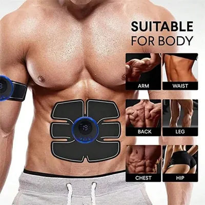 Muscle Toner, Portable Muscle Trainer, Intelligent Wireless Fitness Apparatus,1PC Abs Stimulator