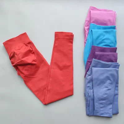 Leggings Women Sports Tights Gym Clothing Push Up Seamless Leggings Low Waistband Fitness Fitness Scrunch Bum Leggings
