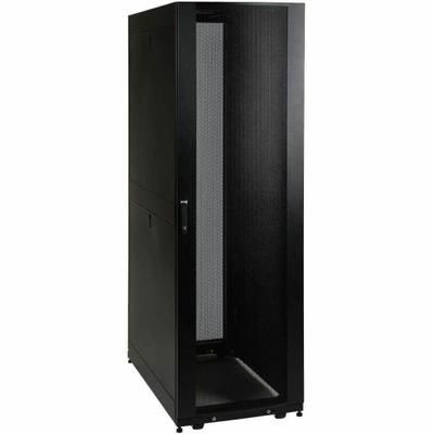 Tripp Lite 42U Rack Enclosure 32" W Doors & Sides 3000Lb Capacity - Rack Cabinet - Black - 42U - 19"