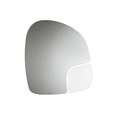 Burco Mirror Glass, Passenger Side, 90 Day Warranty 4680