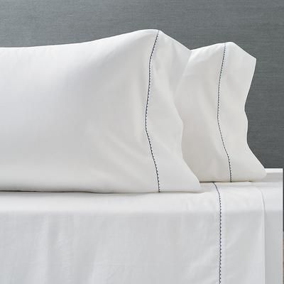 Luna Sateen Pillowcases - Cadet Blue, Standard - Frontgate Resort Collection™