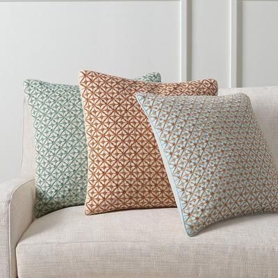 Blake Pillow Cover - Green - Frontgate
