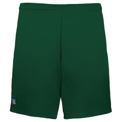 Russell Athletic TS8X2B YTH DRI-PWR ESSEN SHRTS W/PKTS in Dark Green size XL | Polyester