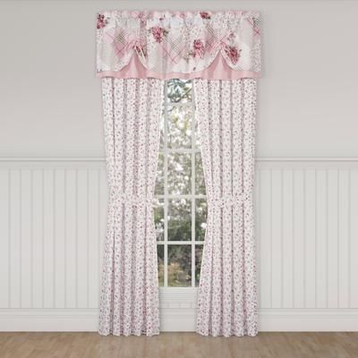 Bungalow 84 Inch Window Panel Pair by Royal Court in Rose (Size ONE SIZE)