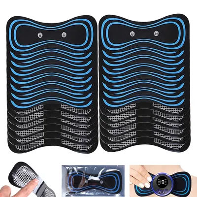 Portable EMS Cervical Vertebra Massage Pads Muscle Stimulator for Neck Relief Back Sticker Relaxation
