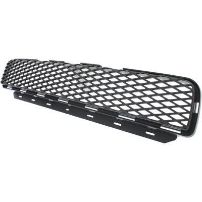 ReplaceXL Bumper Grille Plastic Textured Black, Front, Center, 1-year unlimited-mileage warranty REPC015308