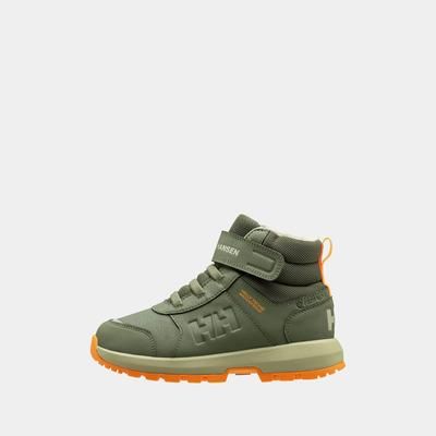 Helly Hansen Juniors' And Kids' Shelter HELLY TECH® Waterproof Boots Green US Y6/EU 36