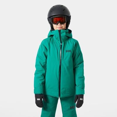 Helly Hansen Junior Alpha Resort Ski Jacket Green 14