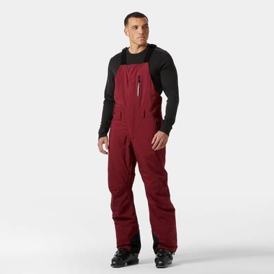 Helly Hansen Men's Legendary Insulated Ski Bib Trousers ​ Red XL