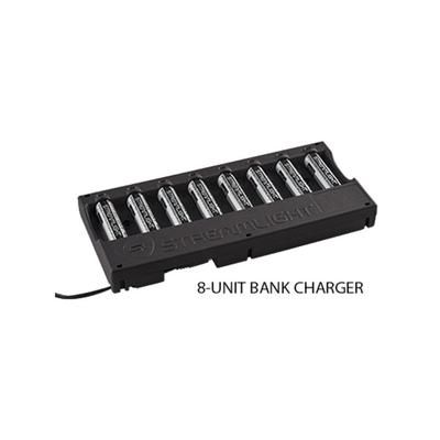 Streamlight 8-Unit Bank Charger w/Batteries - 12V DC Black 20223