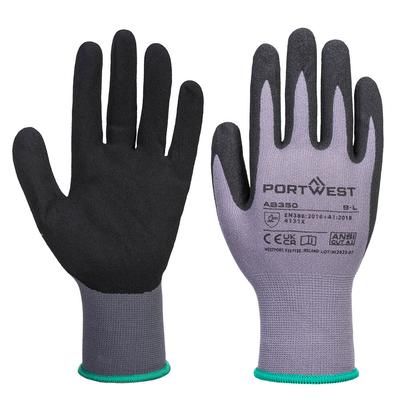 Portwest DermiFlex Essential Multipack, Gray/Black, Size S, Pack of 12 (AB350G8RS)