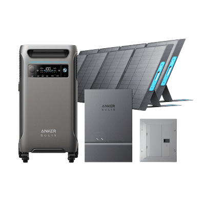 Anker SOLIX F3800 + Smart Home Power Kit + 2× 400W Solar Panel