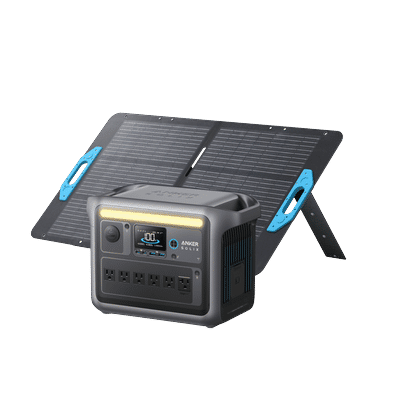 Anker SOLIX C1000 Solar Generator + 100W Solar Panel