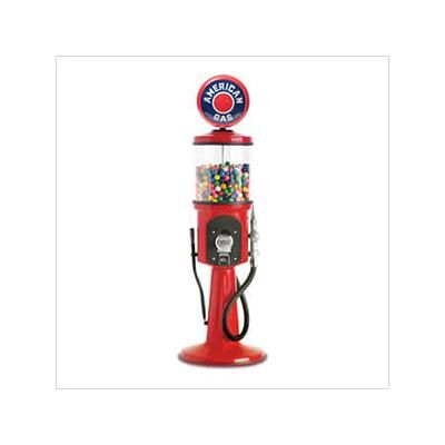 Roadside Relics American Gas Retro Gas Pump Replica Mini Gravity Feed Gumball Machine