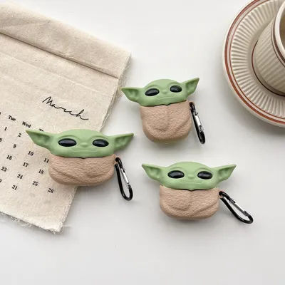 Mignon 3D dessin animé couverture pour Apple AirPods 1 2 3 étui pour AirPods Pro 2 étui point Yoda Mickey étui casque écouteur accessoires